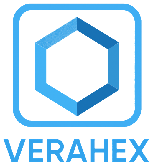 VeraHex hexagonal logo